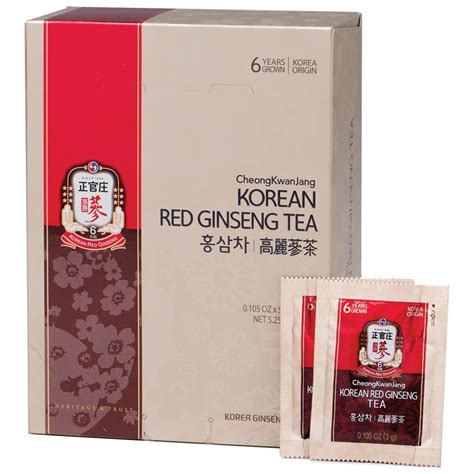 korean ginseng tea box